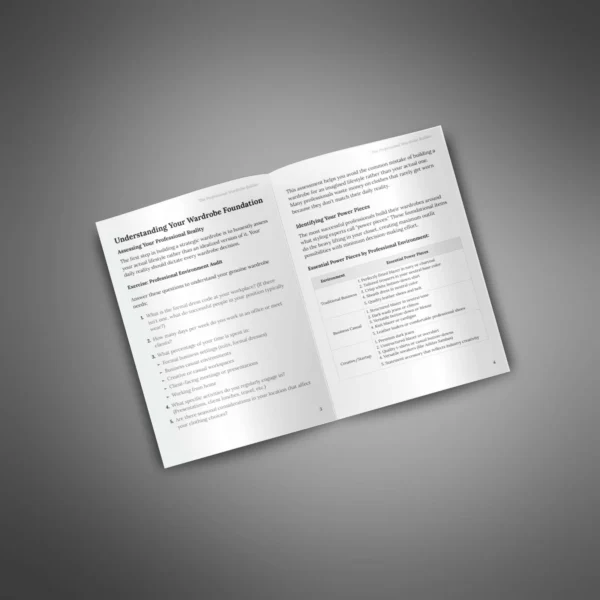 The Professional Wardrobe Builder A Guide to Success